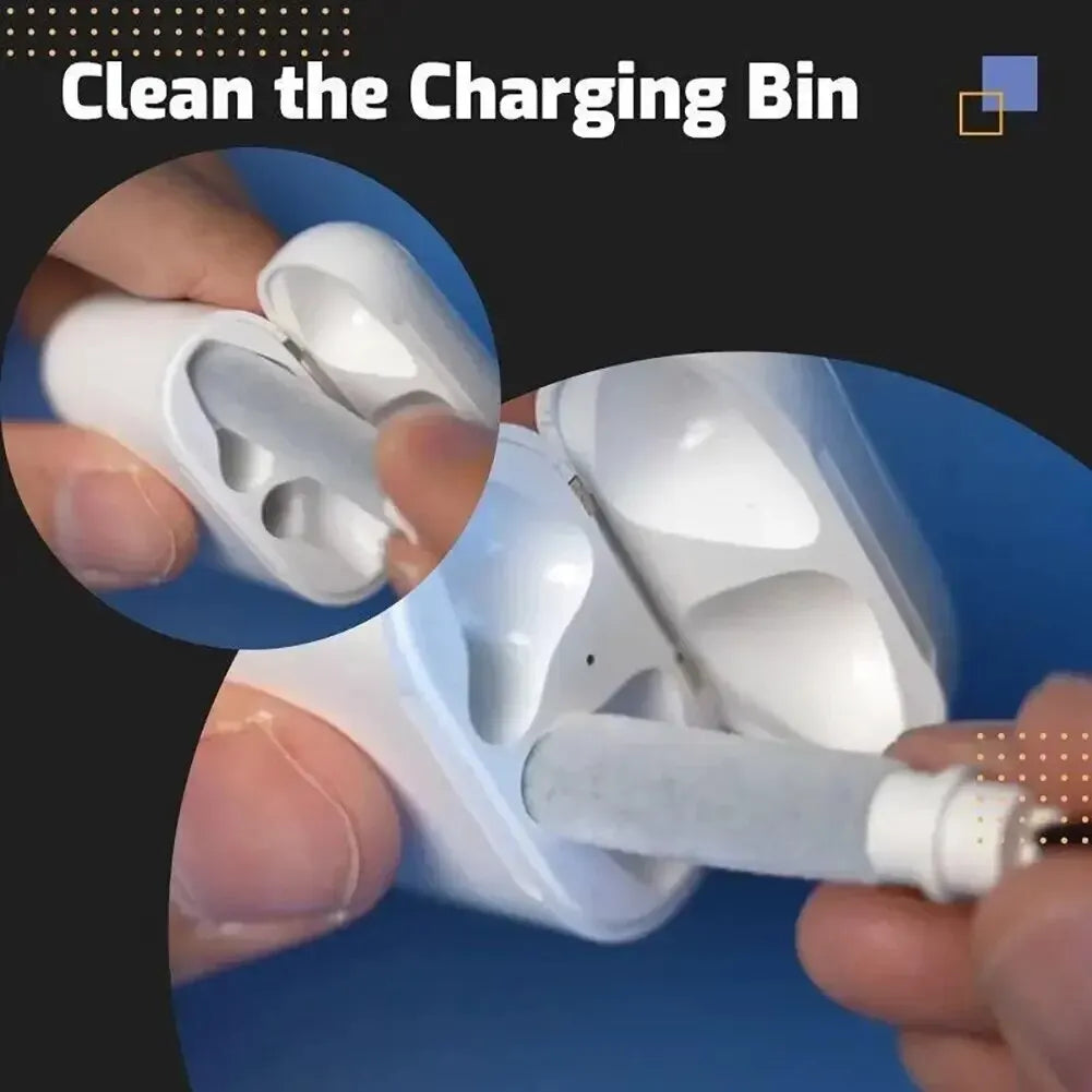SonicBrush™ Earbuds & Keyboard Cleaner – All-in-One Kit