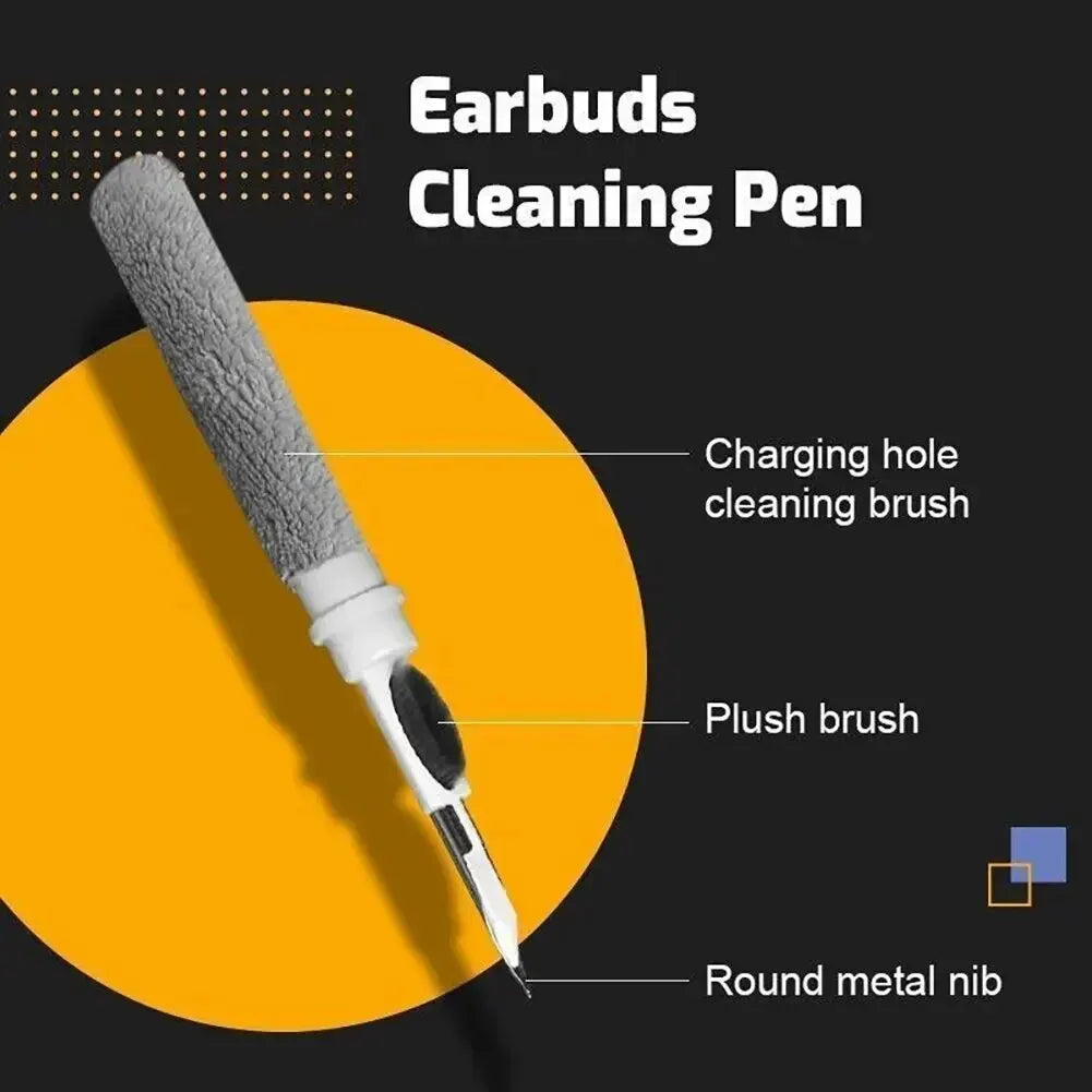 SonicBrush™ Earbuds & Keyboard Cleaner – All-in-One Kit