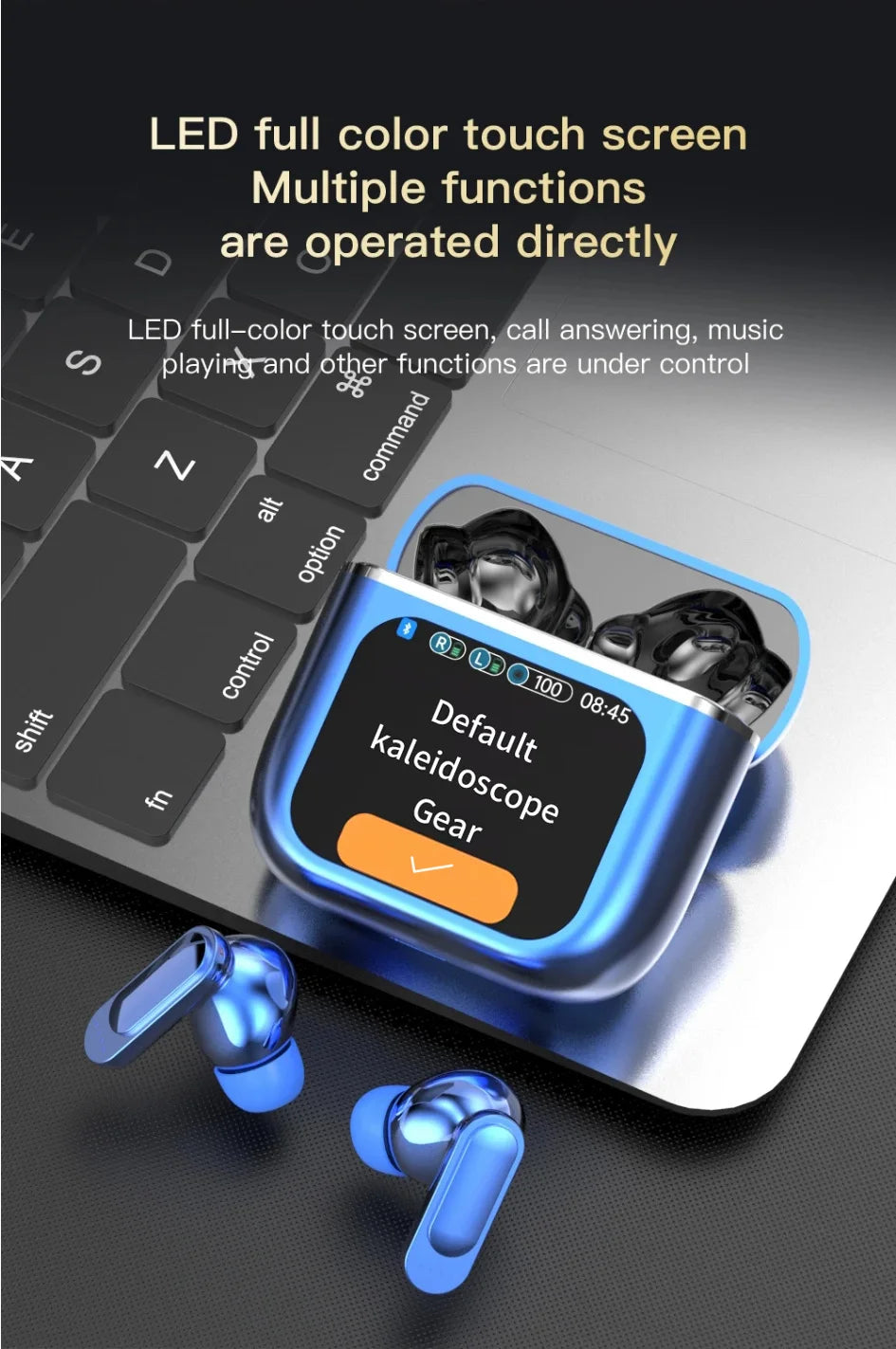 AeroPods™ SE60 Wireless Earbuds – Bluetooth 5.4 Gaming + Sport