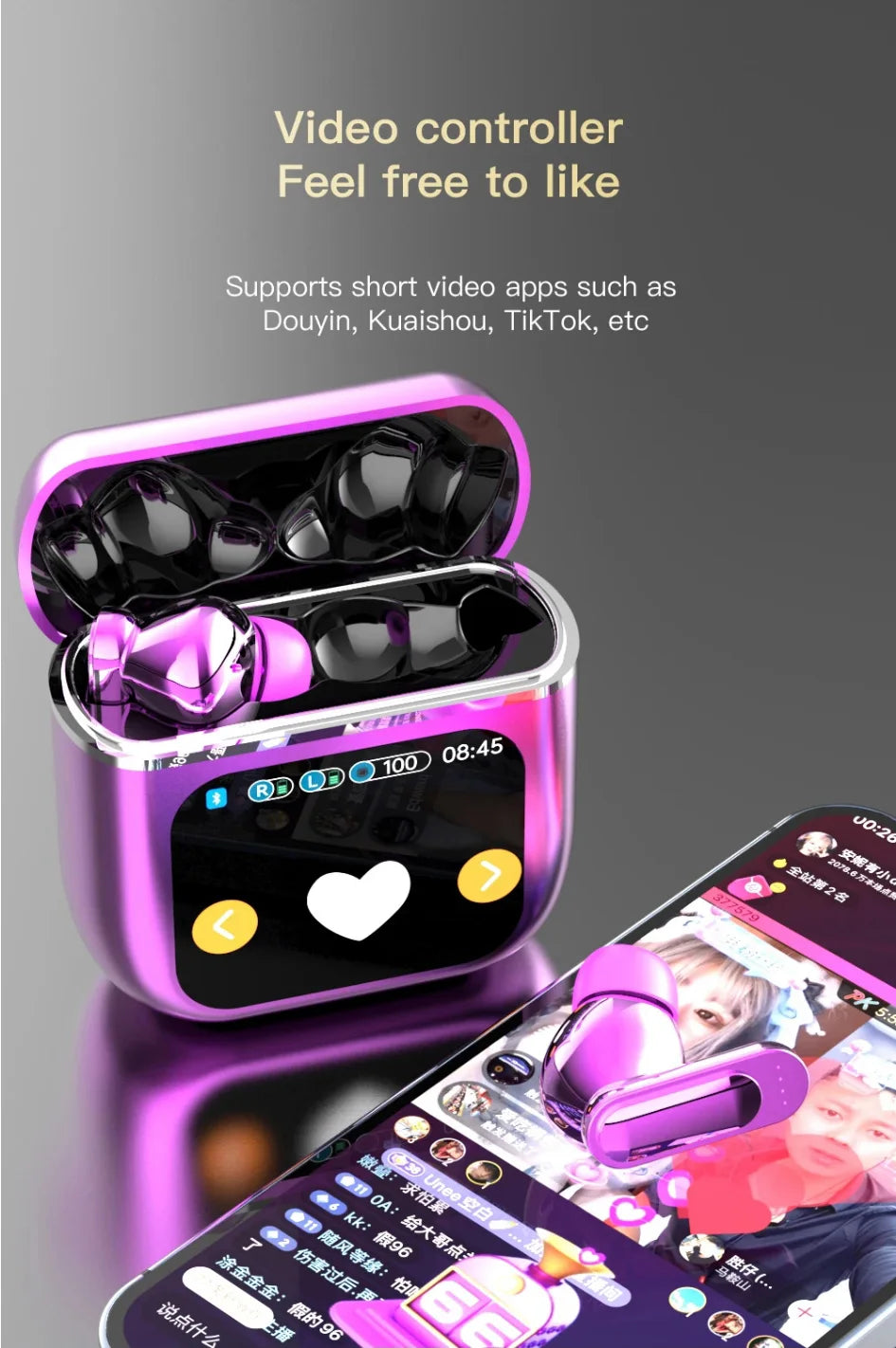 AeroPods™ SE60 Wireless Earbuds – Bluetooth 5.4 Gaming + Sport